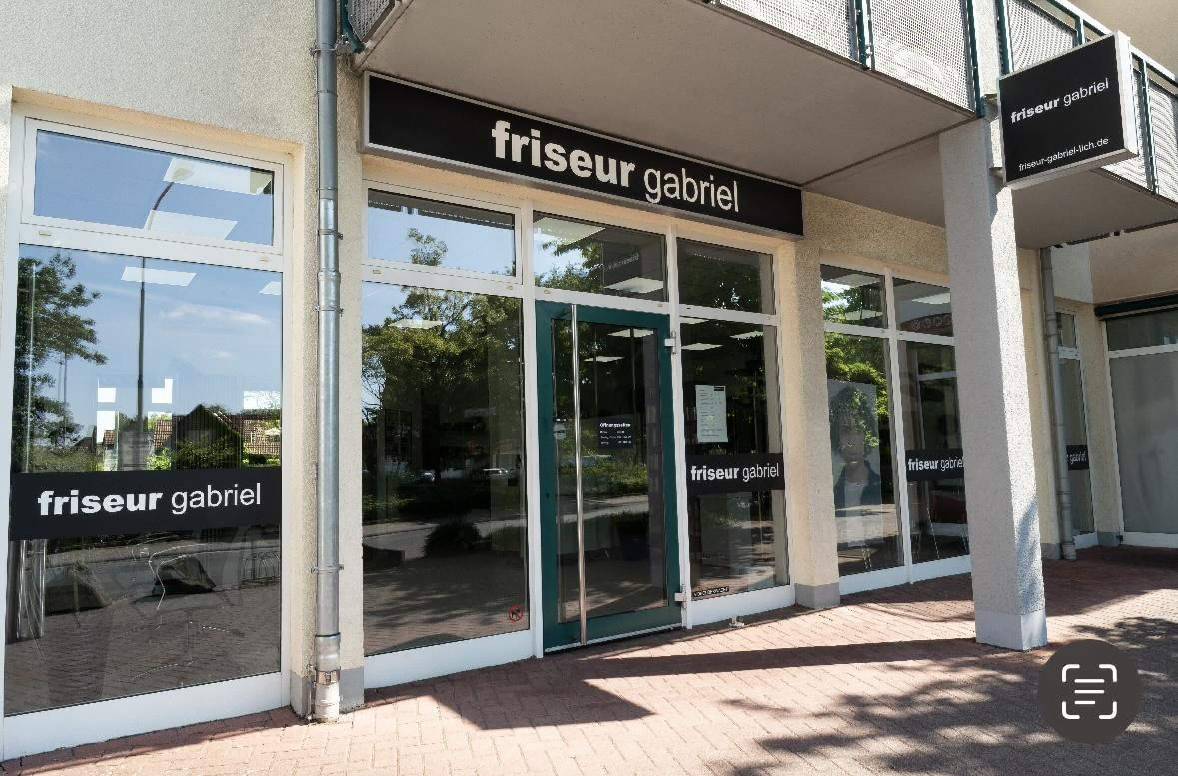 Friseur Gabriel Salon Eingangsbereich
